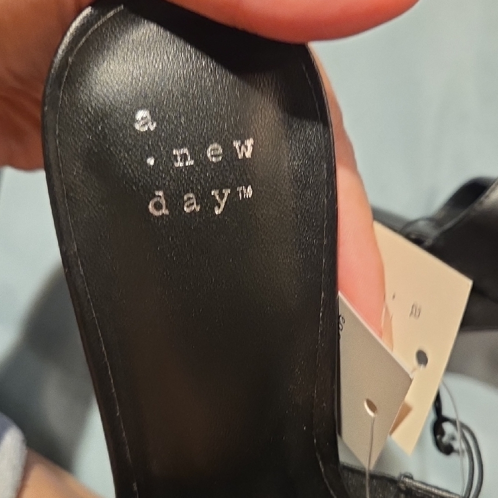 A New Day Women's Black Mules - Picture 3 of 4
